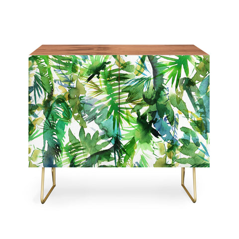 Schatzi Brown Vibe of the Jungle Green Credenza
