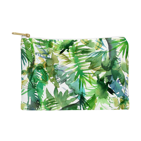 Schatzi Brown Vibe of the Jungle Green Pouch