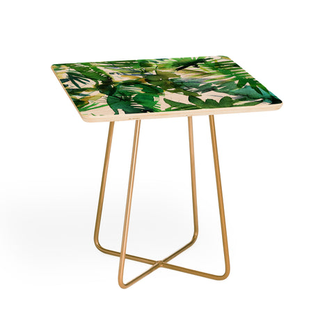 Schatzi Brown Vibe of the Jungle Green Side Table