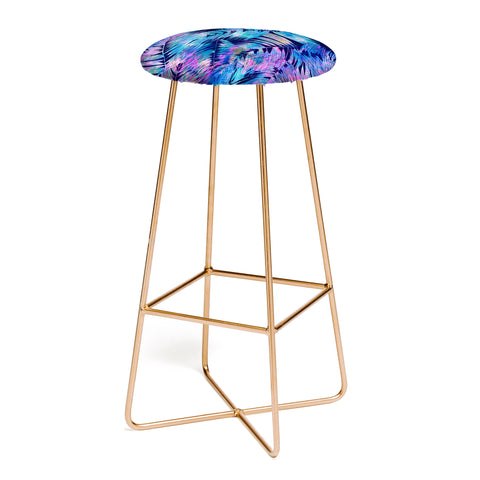 Schatzi Brown Waikiki Tropic Blue Bar Stool