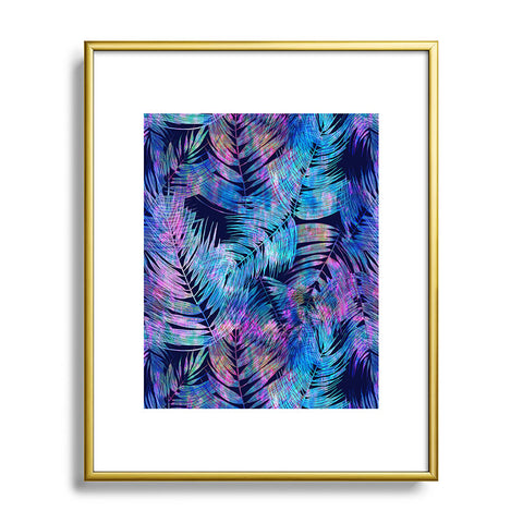 Schatzi Brown Waikiki Tropic Blue Metal Framed Art Print