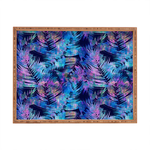 Schatzi Brown Waikiki Tropic Blue Rectangular Tray