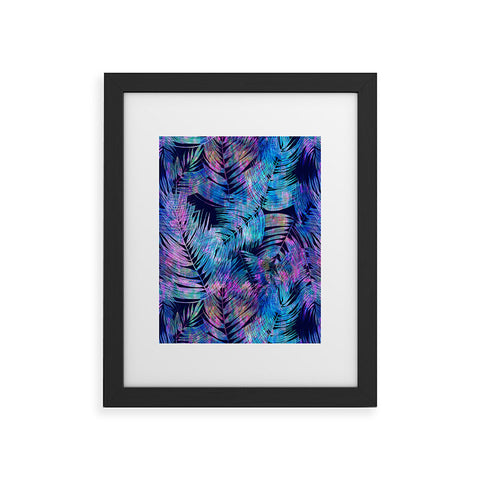 Schatzi Brown Waikiki Tropic Blue Framed Art Print