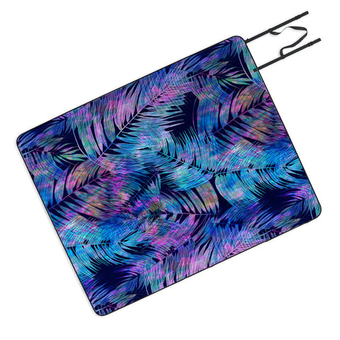 Schatzi Brown Waikiki Tropic Blue Picnic Blanket