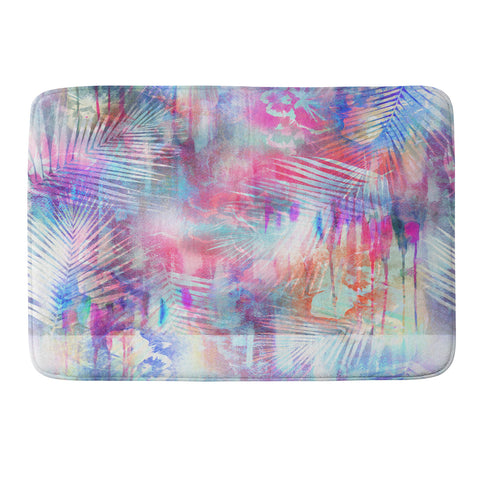 Schatzi Brown Waimea Tropical 2 Memory Foam Bath Mat