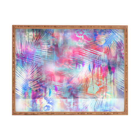 Schatzi Brown Waimea Tropical 2 Rectangular Tray