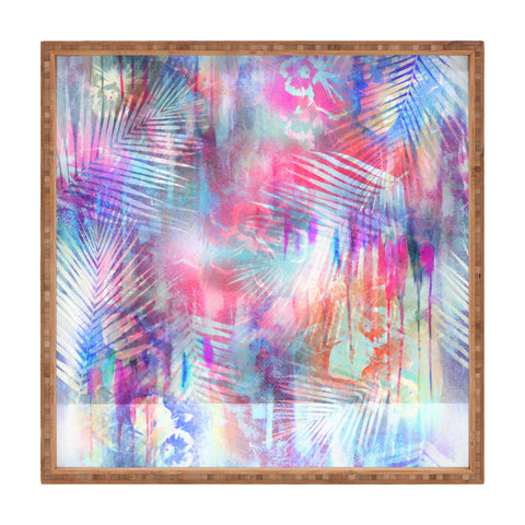 Schatzi Brown Waimea Tropical 2 Square Tray