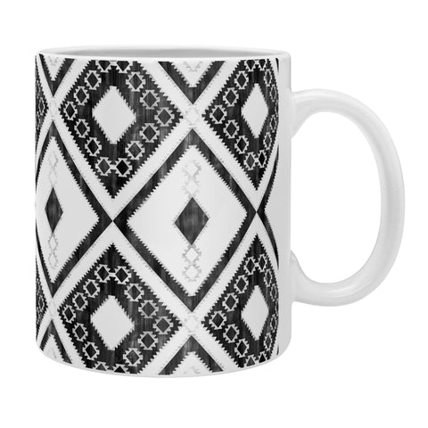 Schatzi Brown Worrior Black and White Coffee Mug