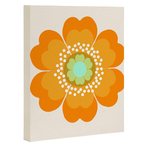 Seventy Eight Jivin 70s retro throwback art Art Canvas