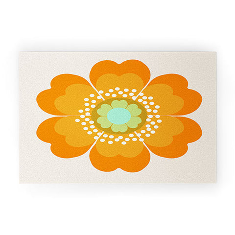 Seventy Eight Jivin 70s retro throwback art Welcome Mat