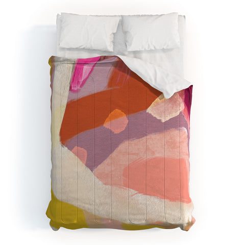 Sewzinski Ablaze Abstract Comforter