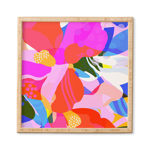 Sewzinski Abstract Florals I Framed Wall Art