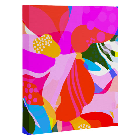 Sewzinski Abstract Florals I Art Canvas