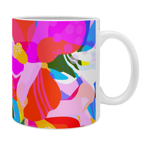 Sewzinski Abstract Florals I Coffee Mug