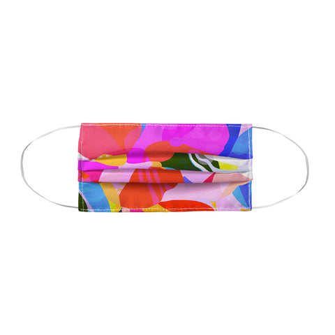 Sewzinski Abstract Florals I Face Mask