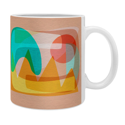 Sewzinski Abstract Mountain Landscape Coffee Mug