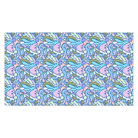 Sewzinski Abstract Sea Life II Tablecloth
