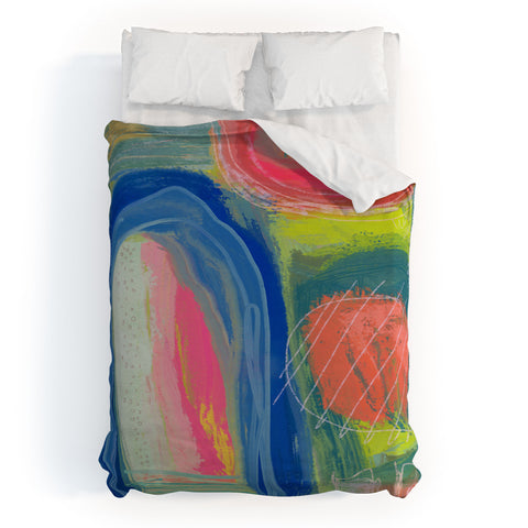 Sewzinski Abstract Shelter Duvet Cover