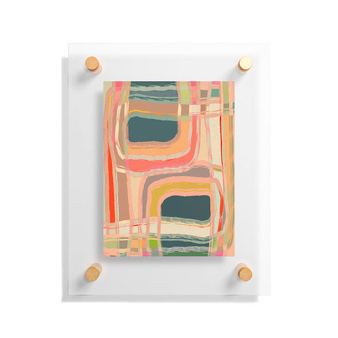 Sewzinski Abstract Windows Floating Acrylic Print