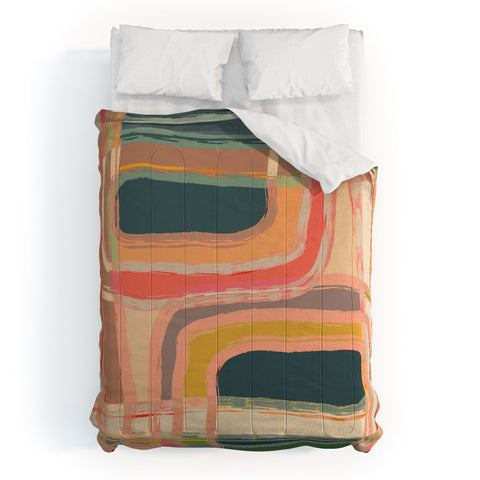 Sewzinski Abstract Windows Comforter