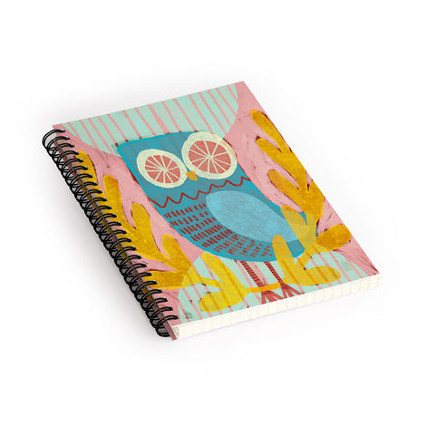 Sewzinski Baby Owl Spiral Notebook