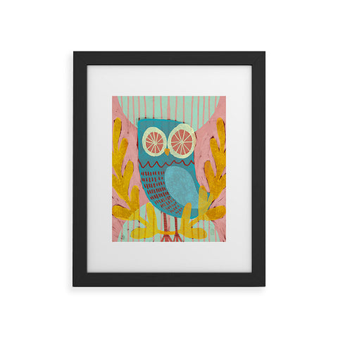 Sewzinski Baby Owl Framed Art Print