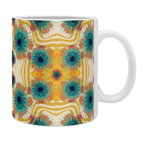 Sewzinski Banksia Floral Pattern Coffee Mug