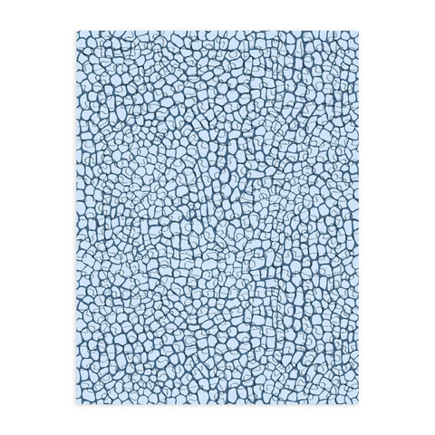 Sewzinski Blue Lizard Print Puzzle