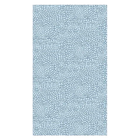 Sewzinski Blue Lizard Print Tablecloth