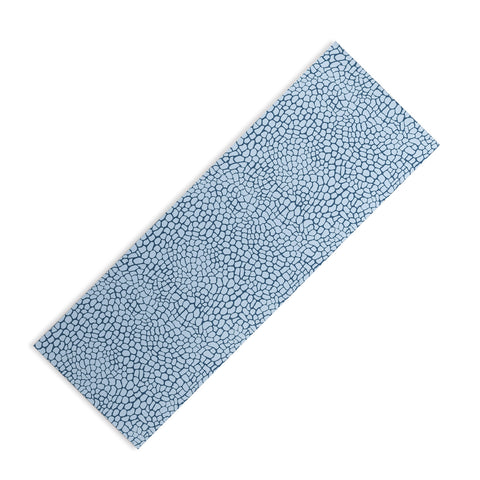 Sewzinski Blue Lizard Print Yoga Mat