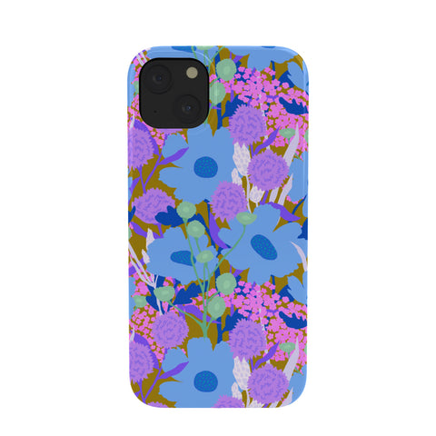 Sewzinski Blue Wildflowers Phone Case