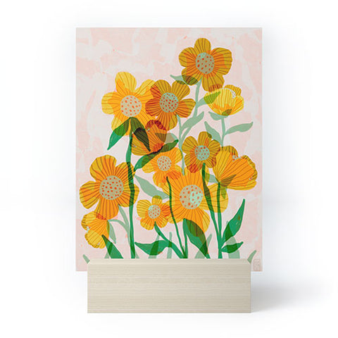 Sewzinski Buttercups in Sunshine Mini Art Print