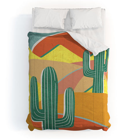 Sewzinski Cactus Road Comforter