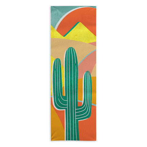 Sewzinski Cactus Road Yoga Towel