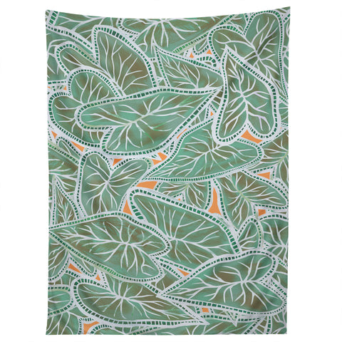 Sewzinski Caladium Leaves in Green Tapestry