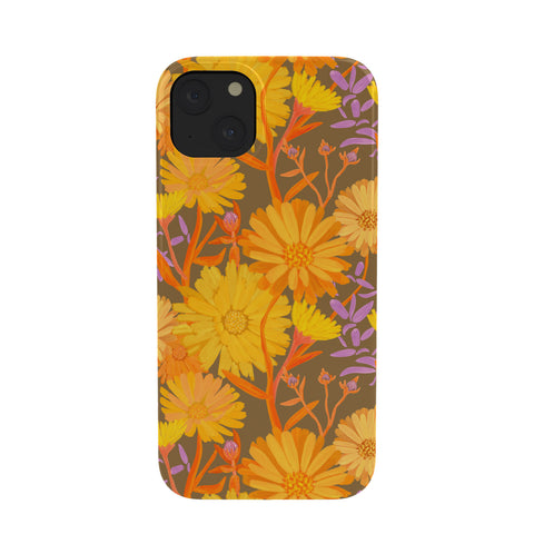 Sewzinski Calendula Floral Pattern Phone Case