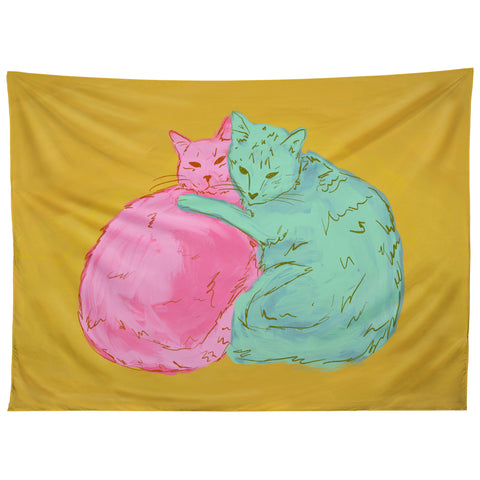 Sewzinski Cat Cuddles Tapestry
