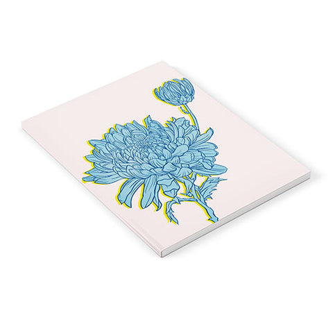 Sewzinski Chysanthemum in Blue Notebook