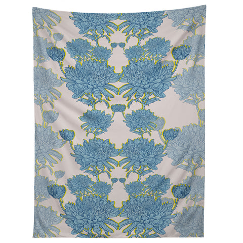 Sewzinski Chysanthemum in Blue Tapestry