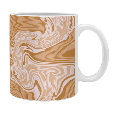 Sewzinski Coffee and Cream Swirls Coffee Mug