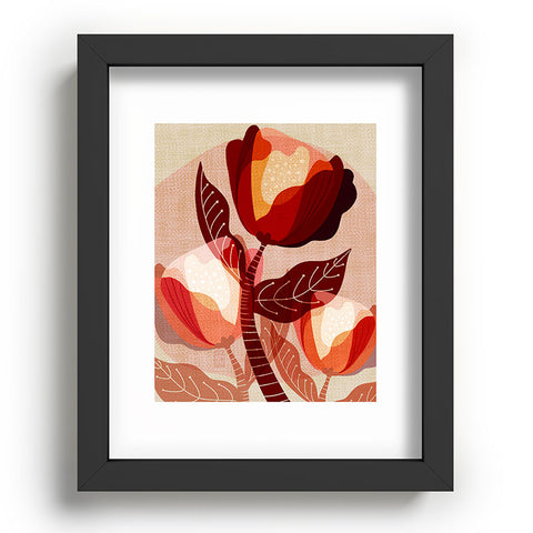 Sewzinski Floral Reverie I Recessed Framing Rectangle