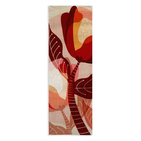 Sewzinski Floral Reverie I Yoga Towel