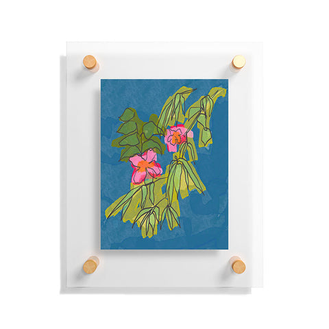 Sewzinski Flowers on Captiva Floating Acrylic Print
