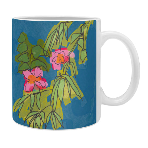 Sewzinski Flowers on Captiva Coffee Mug