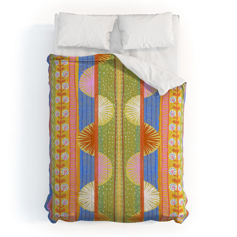 Sewzinski Folk Fiesta Pattern Comforter