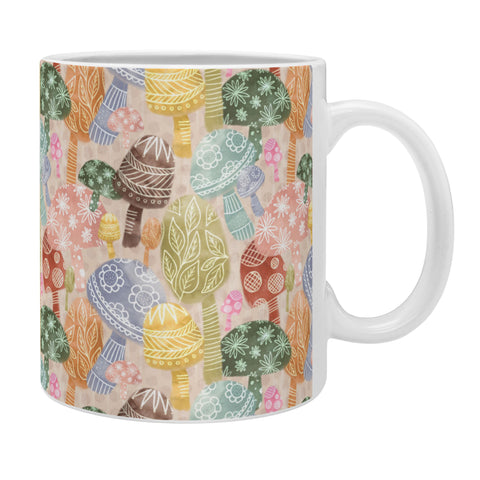 Sewzinski Folklore Mushrooms Coffee Mug