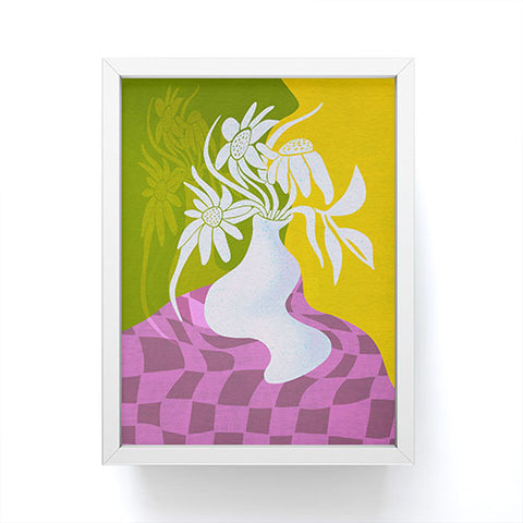 Sewzinski Ghost Vase I Framed Mini Art Print