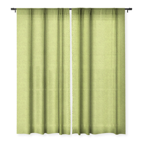 Sewzinski Green Lizard Print Sheer Window Curtain