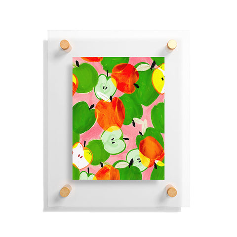 Sewzinski Happy Apples Floating Acrylic Print