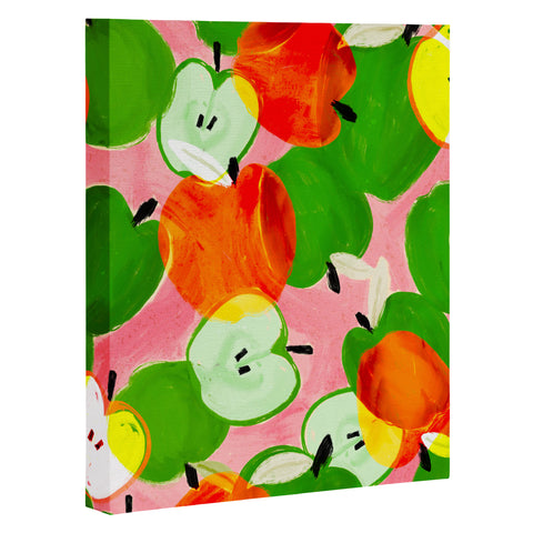 Sewzinski Happy Apples Art Canvas
